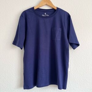 Classic Prep Navy Pocket Tee - Short Sleeve